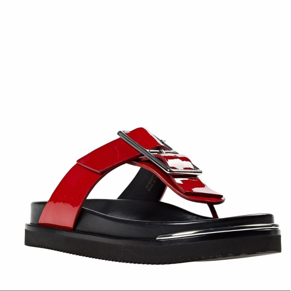 Alexander Wang CORIN FLAT Sandals in Red